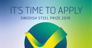 Read more about the article جایزه فولاد سوئد Swedish Steel Prize 2019